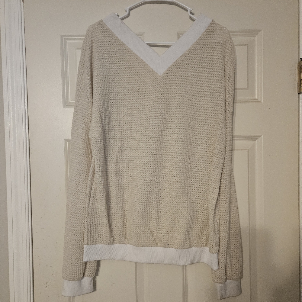 Waffle Knit Light Weight Sweater